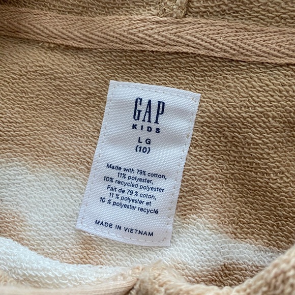 Boys Gap Kids Hoodie Tie Dye Sweatshirt Size LG (10) - Picture 3 of 4